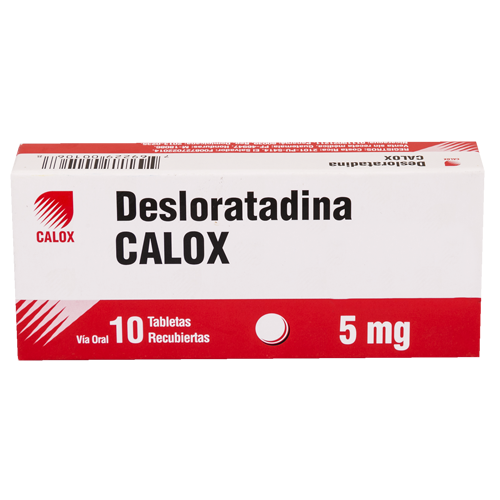 DESLORATADINA TABLETAS 5 MG