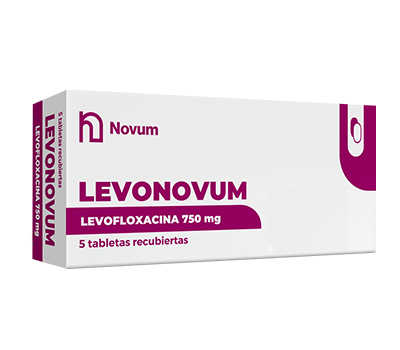 LEVONOVUM 750 MG X 5 TABLETAS