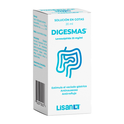 Digesmas 25mgml 20ml Gts
