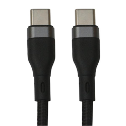 CABLE USB-C A USB-C NOVA 65W 1.8M NEGRO (FAD31918001C)