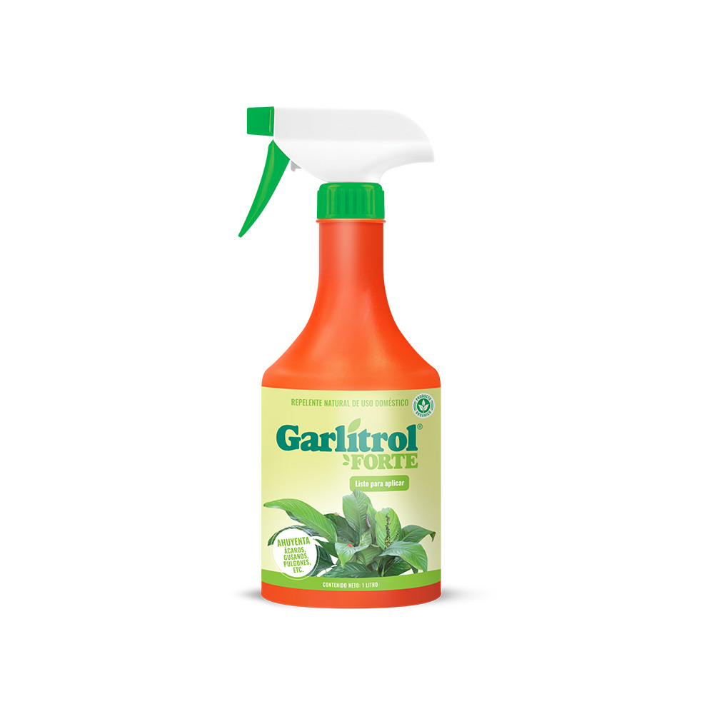 Insecticida ecologico base de ajo 1 litro