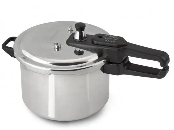 Olla de Presión Black + Decker 5.5 Lt Plateado PC500