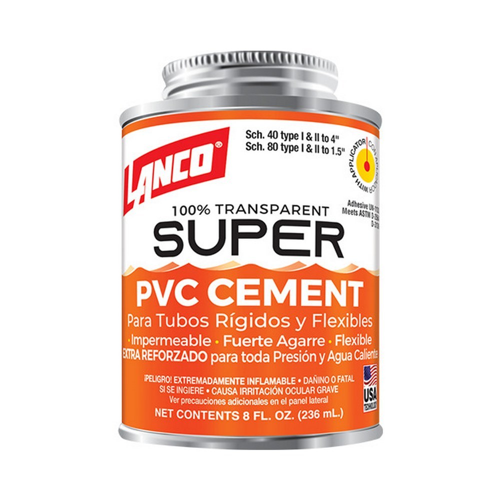 Pegamento para pvc 1-16 gal super cemento