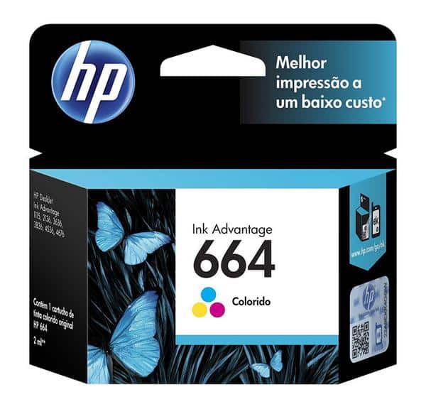 HP Cartucho de tinta tricolor