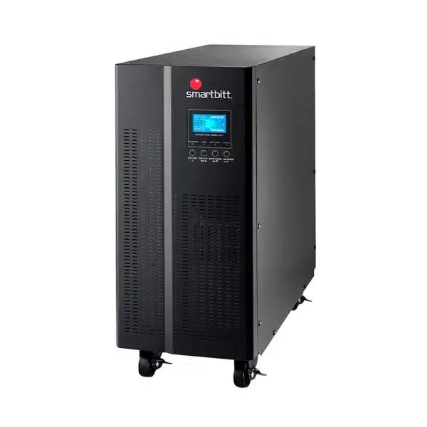 UPS Smartbitt SBOL10KTG1-2 10000VA 9000W UPS Online Doble Conversion Torre Bifasico 208V – Negro