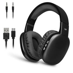 iJoy Ultra Wireless Over-Ear Bluetooth Headphones with Mic, SD