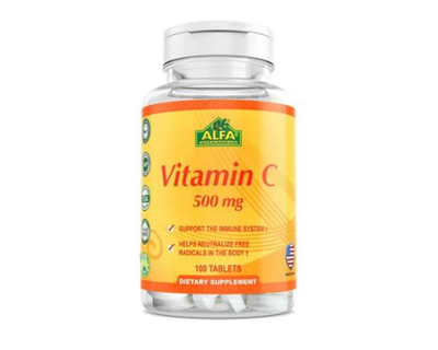 Alfa Vitamina C 500mg 100 capsulas