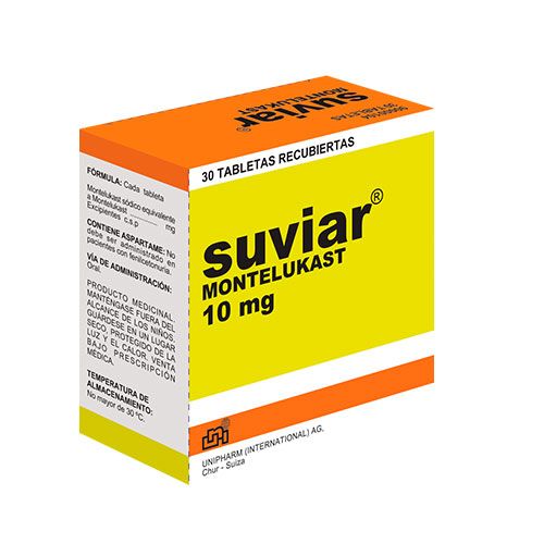 SUVIAR 10 MGX 45 TABLETAS