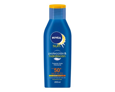 Nivea protector solar proteccion & hidratacion SPF 50 200ml