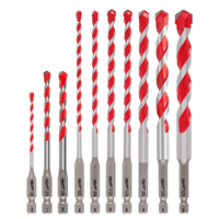 Brocas Carburo 10 Piezas Milwaukee