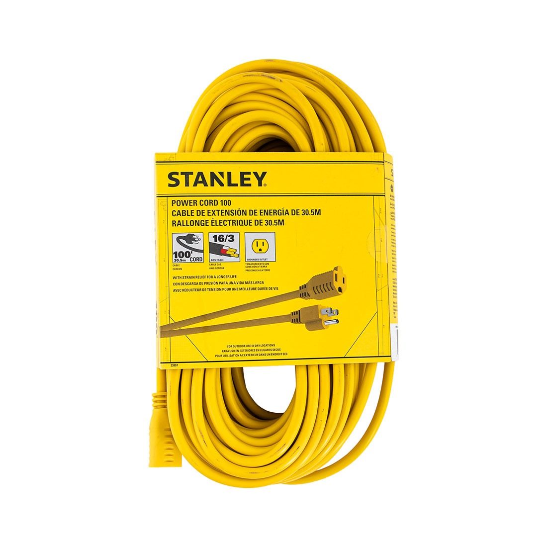 Extensión eléctrica Stanley 30.5m