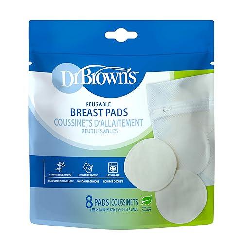 Protectores reutilizables de lactancia con bolsa de lavado 8 und