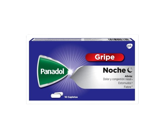 Panadol noche x16 tabletas recubiertas