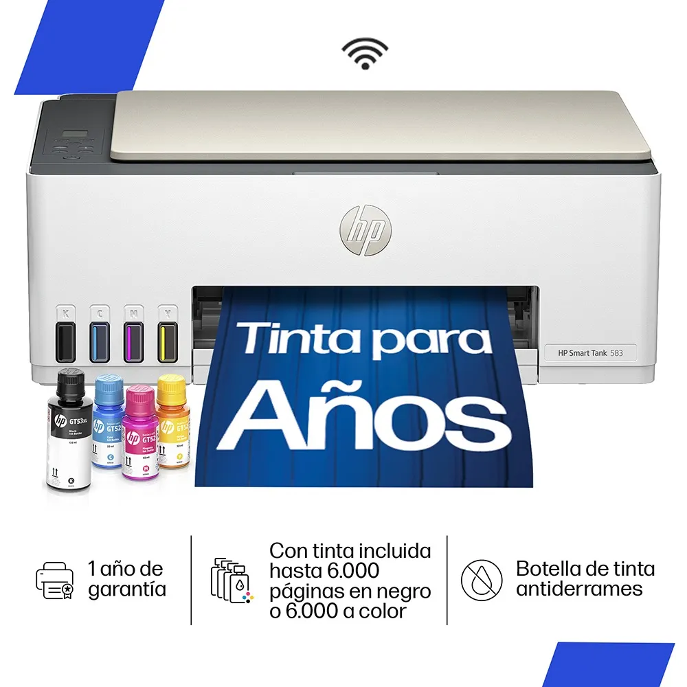 Impresora HP Smart Tank 583
