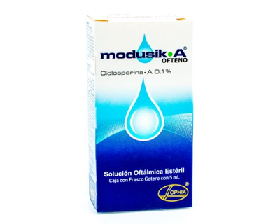 Modusik-A ofteno gotas 5 ml
