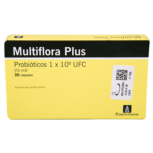 MULTIFLORA PLUS CAPSULAS 46.04 MG