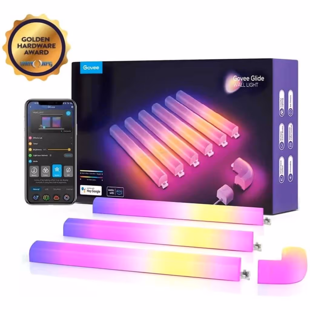 Luces LED de pared Govee Glide RGBIC