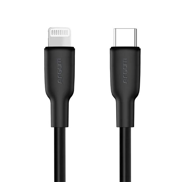 Argom Cable USB-C a Lightning blanco