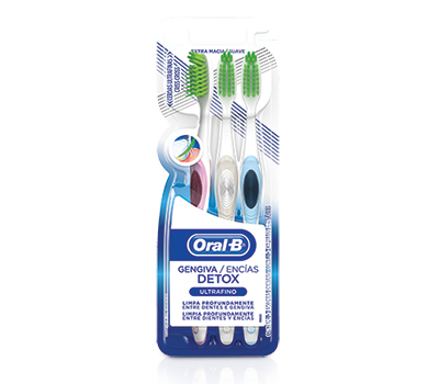 ORAL B CEPILLO ULTRAFINO ENCIA DETOX