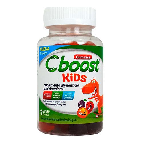 C BOOST KIDS VITAMINA C GOMITAS 2G X 90 U