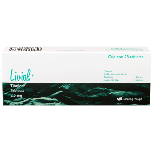 LIVIAL TABLETAS 2.5 MG