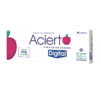 PRUEBA DE EMBARAZO DIGITAL ACIERTO