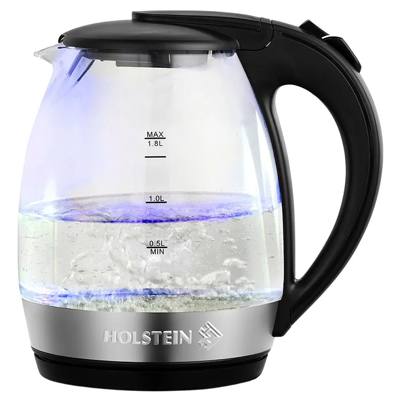 Hervidor electrico de vidrio 8 tazas Holstein