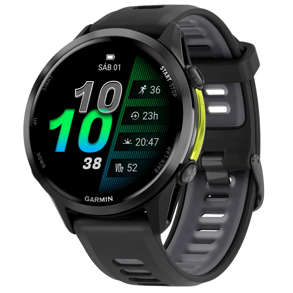 Reloj Inteligente Garmin Negro (35.3mm) Forerunner 970