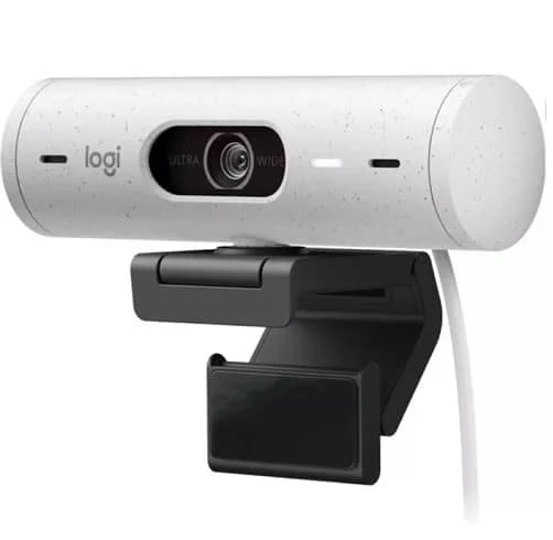 Logitech Brio 500 Full HD Webcam Blanca