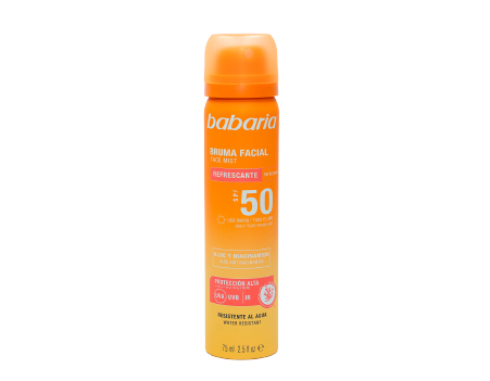 Babaria bruma facial refrescante SPF50 75ml