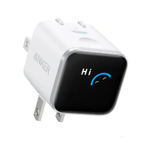 Anker Cargador Smart Power – 45W – Smart Display – Blanco