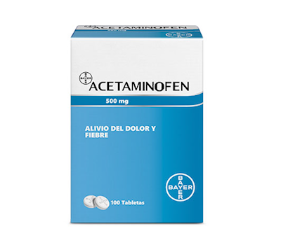 ACETAMINOFEN BAYER 500 MG X 100