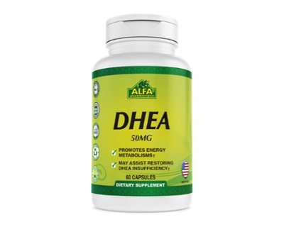 Alfa DHEA 50 mg 60 capsulas