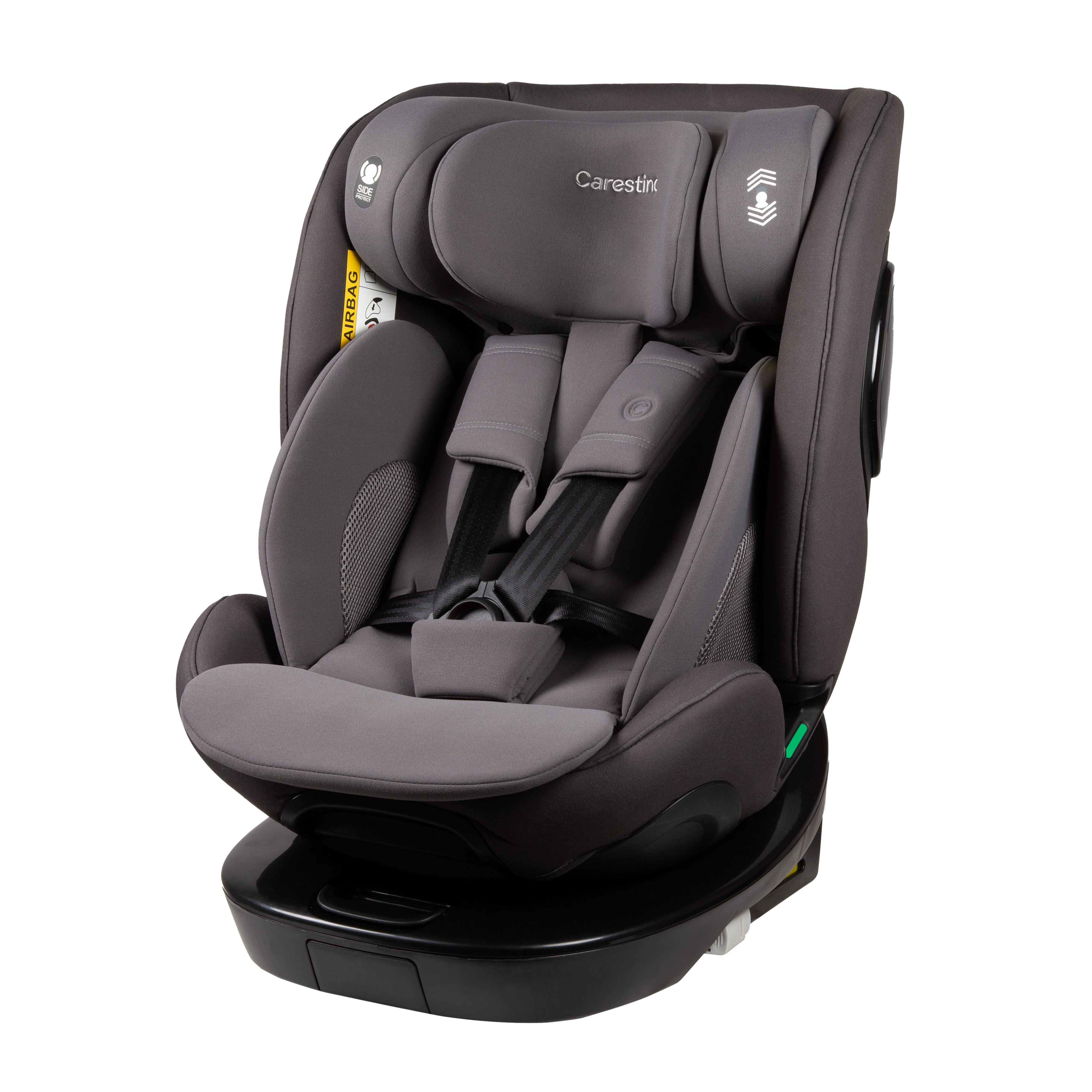 Silla para Carro MÓNACO I-Size 40-150cm Isofix Gris Lobo
