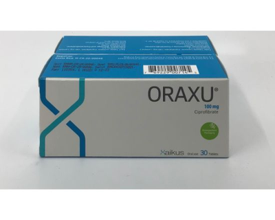 Oraxu, 100 mg 30 tabletas (1+1)