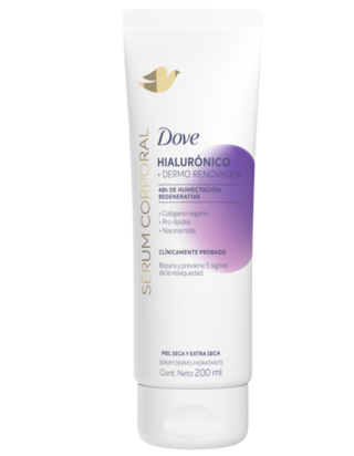 Dove Serum corporal Hialuronico +Dermo renovador 200 ml