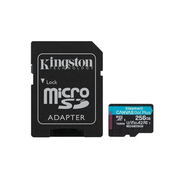 Kingston Tarjeta microSD 256GB alta velocidad