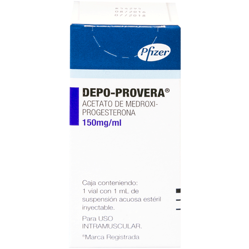 DEPO-PROVER AMPOLLA 150 MG / 1 ML