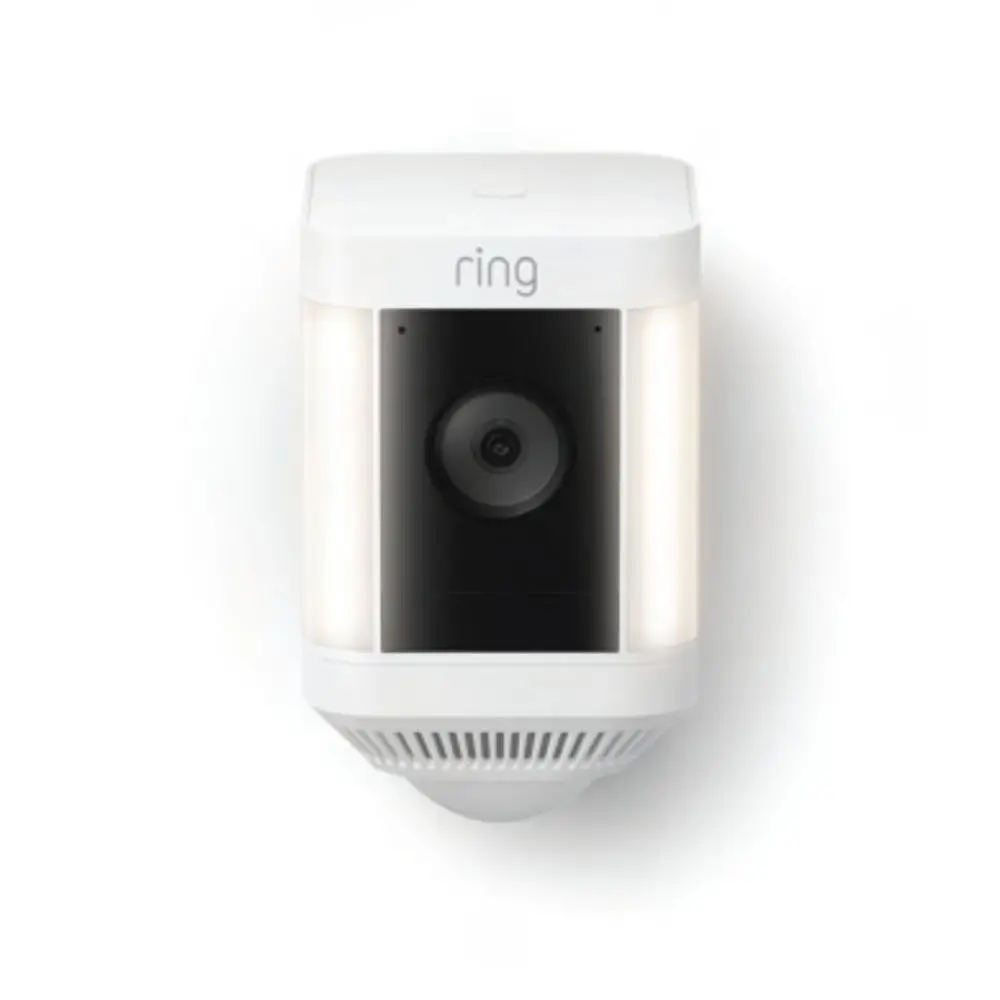 Cámara de Seguridad Ring 1080p HD Blanco Spotlight Cam Plus