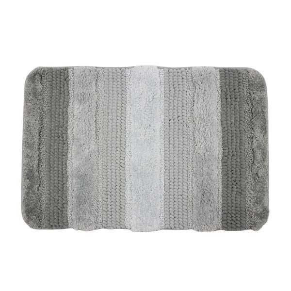 Alfombra para baño gris Simplify