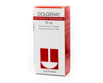 Dolgenal 20 mg 4 comprimidos