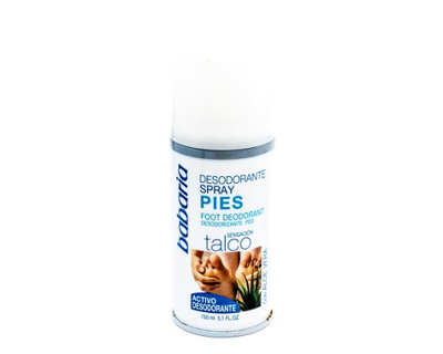 Desodorante para pies Babaria en spray - 150 ml
