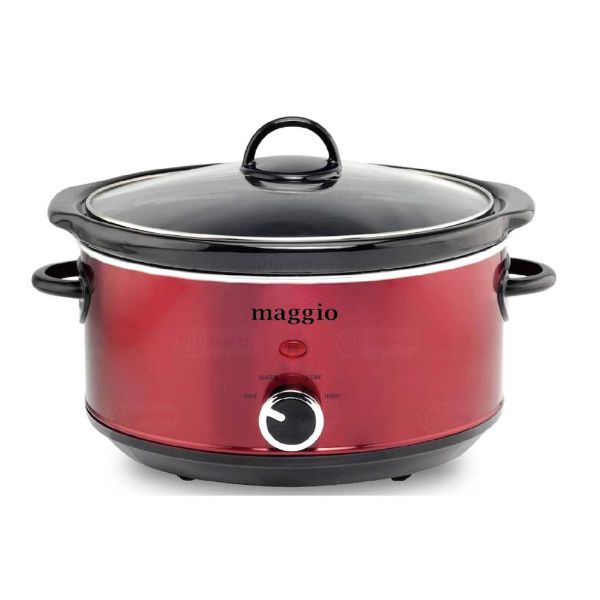 Olla Cocimiento Lento MAGGIO MGC40L 4L Roja