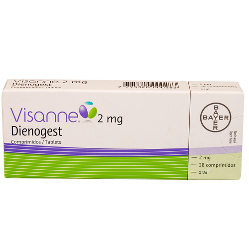 VISANNE DIENOGEST TABLETAS 2 MG