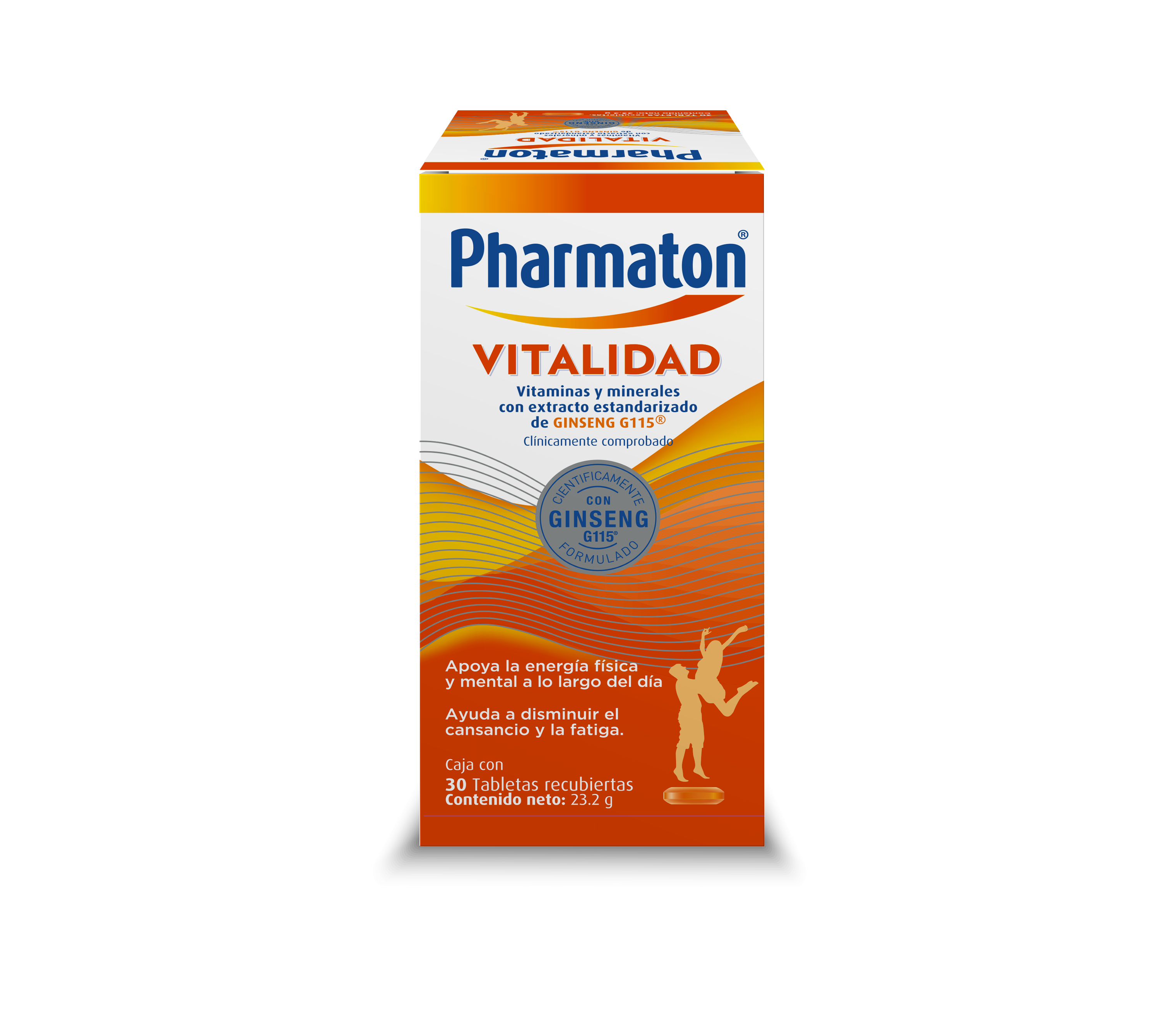 Pharmaton Vitalidad X30 Tabletas recubiertas