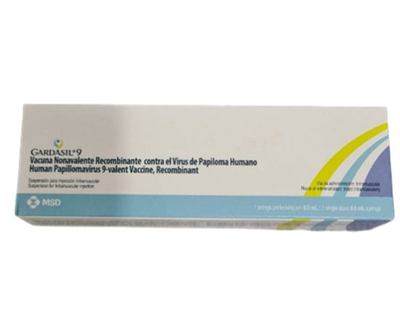 Gardasil 9 Vacuna Nonavalente Contra VPH 0.5ml, 1 Dosis Jeringa Prellenada (R)