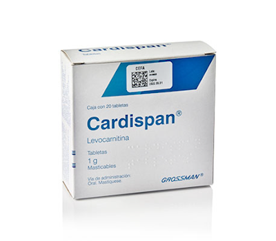 CARDISPAN TABLETAS VÍA ORAL