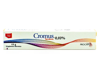 Cromus 0.03% unguento 15 g