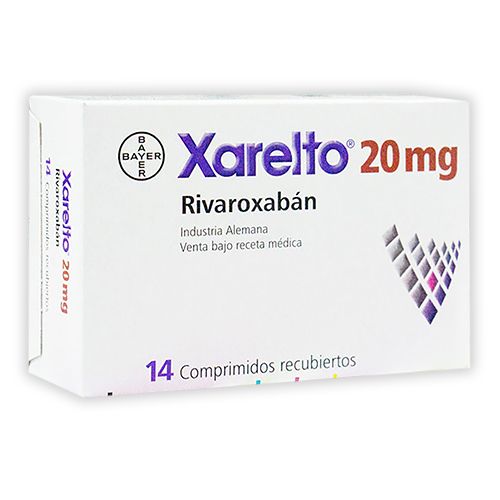 XARELTO COMPRIMIDO 20 MG