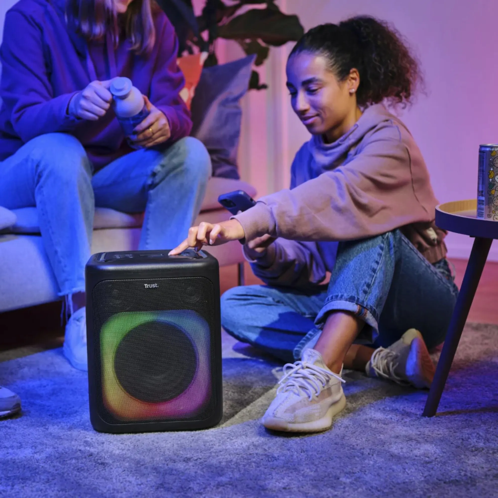 Altavoz Trust azura inalámbrico para fiestas negro 25280